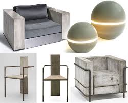 Image result for modern concrete furniture